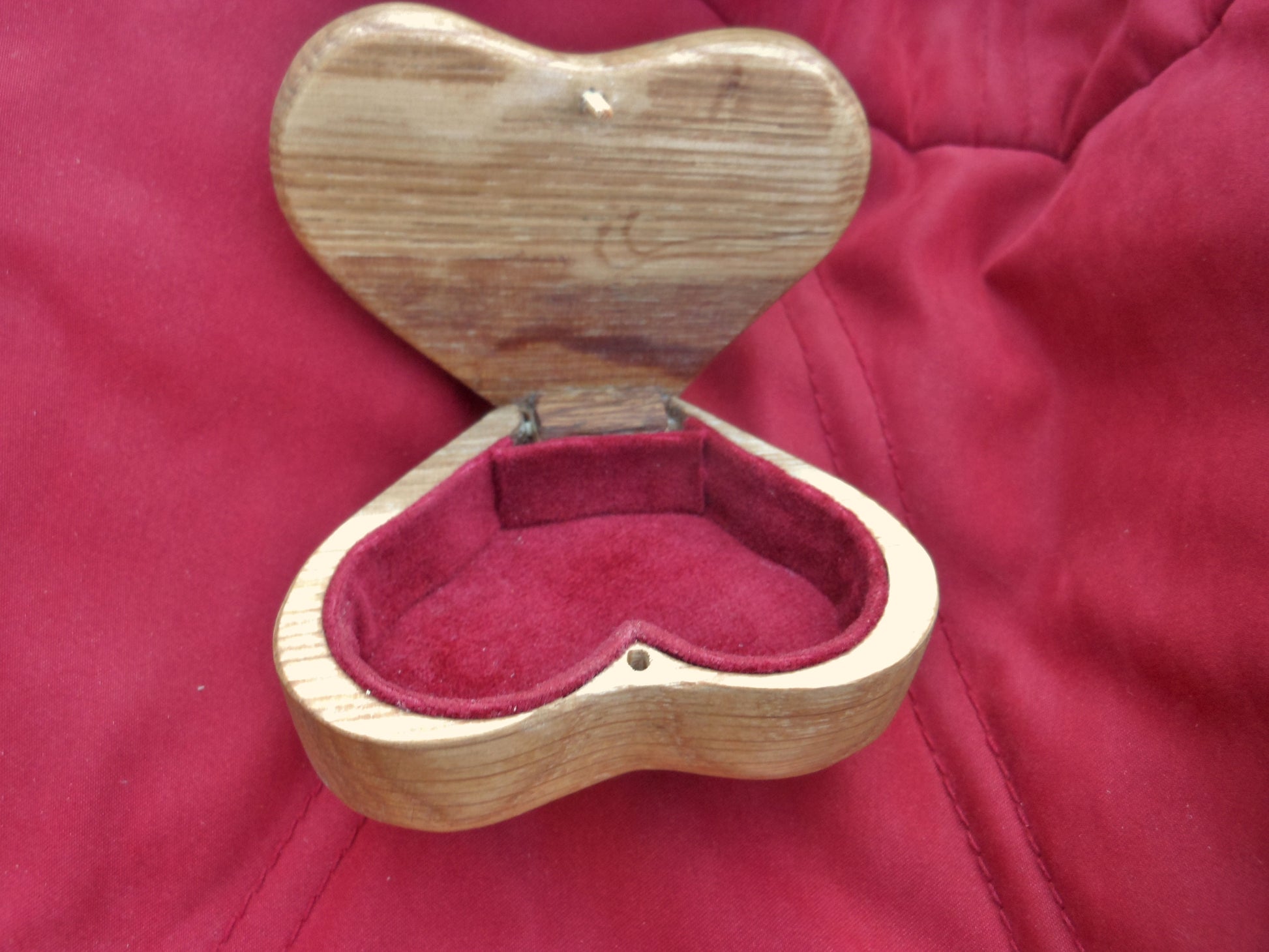 Ringbox  Ringdose Schmuckdose Handarbeit Hochzeit Trauzeuge upcycling - BalkanwoodDesign Handmade