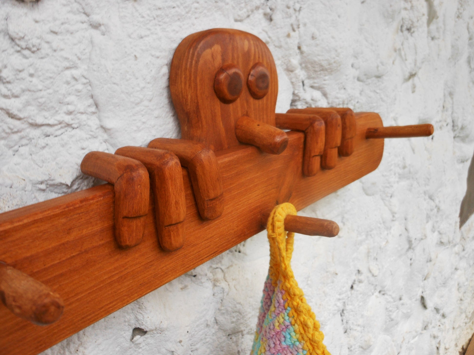 Gaderobe  Handtuchhalter Aufhänger für Kinder Kleiderhaken - BalkanwoodDesign Handmade