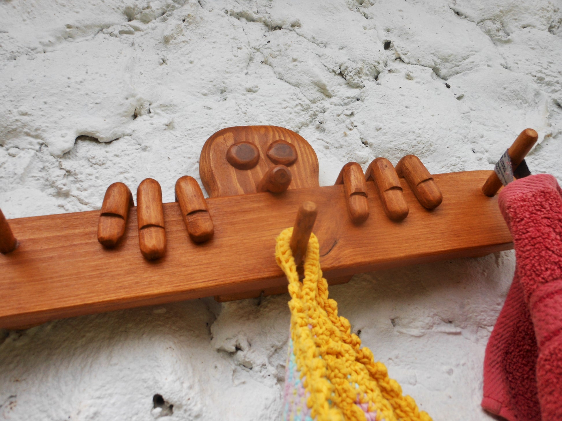 Gaderobe  Handtuchhalter Aufhänger für Kinder Kleiderhaken - BalkanwoodDesign Handmade