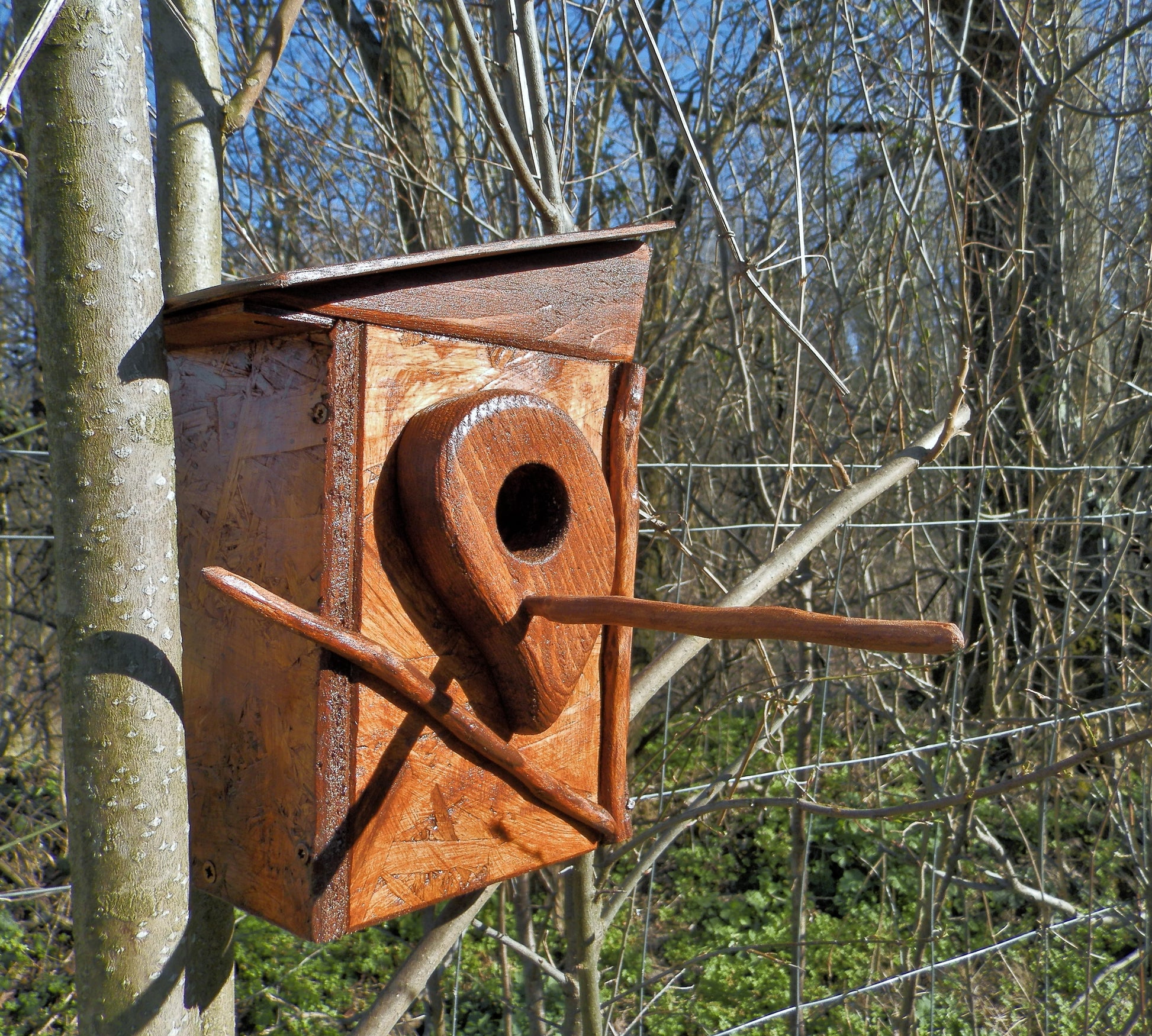 Vogelnistkasten  Nistkasten für Vögel Nestbox - BalkanwoodDesign Handmade