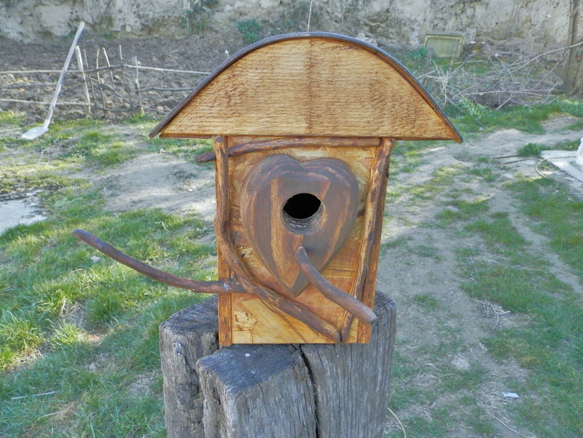 Vogelnistkasten  Nistkasten für Vögel Nestbox - BalkanwoodDesign Handmade