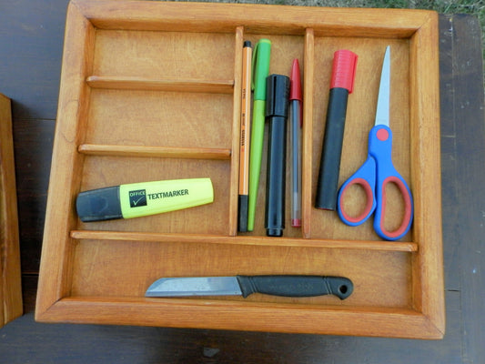 Schreibtisch-Organizer  Ihr Ordnungshelfer für Schreibtisch und Büro - BalkanwoodDesign Handmade