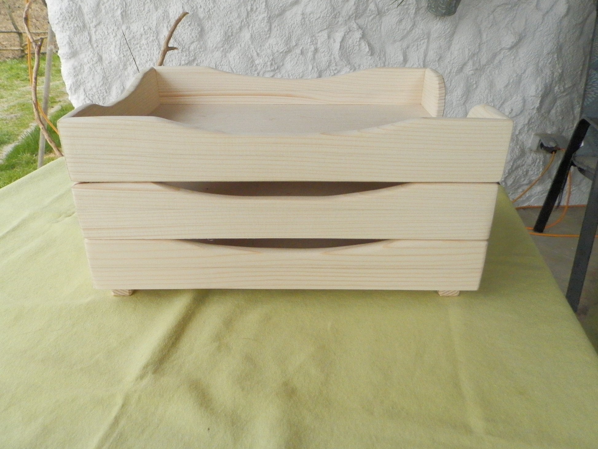 Schreibtischablagen Briefkorb Briefablage Handarbeit aus altem Nadelholz  upcycling - BalkanwoodDesign Handmade